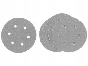 Krążek ścierny rzep NO-FILL(5szt)150mmx240gr.LUNA