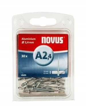 Nity aluminiowe A3/10 NOVUS [30 szt.]