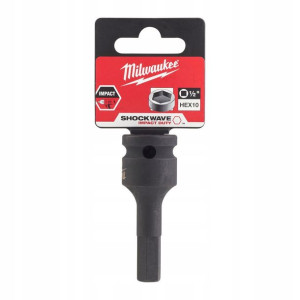Nasadka udarowa do klucza 1/2 hex10 Milwaukee