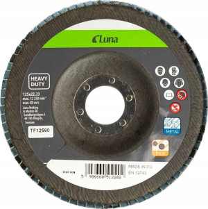 Ściernica listkowa lamelkowa do metalu INOX 125 40