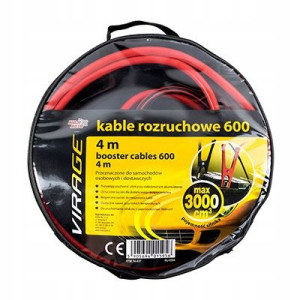 Kable przewody rozruchowe w pokrowcu 400A 4 VIRAGE