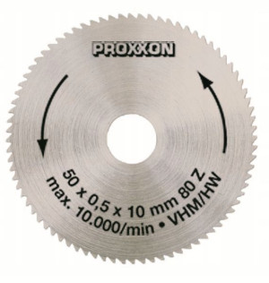 Tarcza 50/10 mm węglik spiekany Proxxon