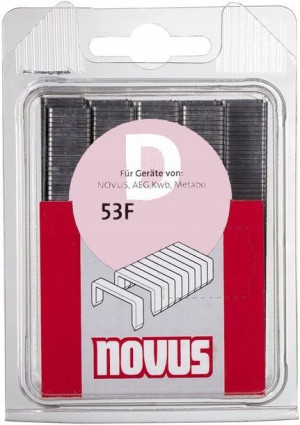Zszywki typ D 53 F/6 NOVUS [1200 szt.]