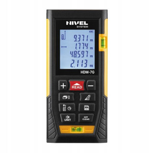 Nivel HDM-7G dalmierz laserowy 70m wiązka zielona