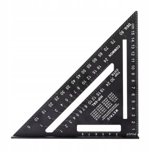 Kątownik ciesielski aluminiowy 15 cm NEO