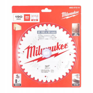 Tarcza widiowa do drewna 190 30 2.4 40z Milwaukee