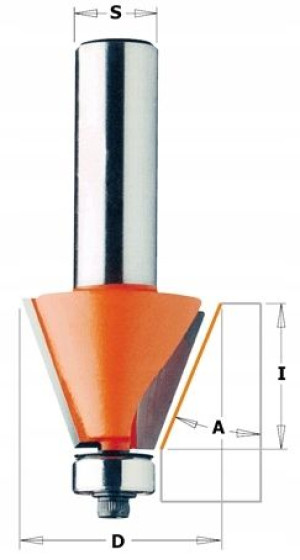 CMT Frez do krawędzi HM 25 22,2 CMT Orange Tools