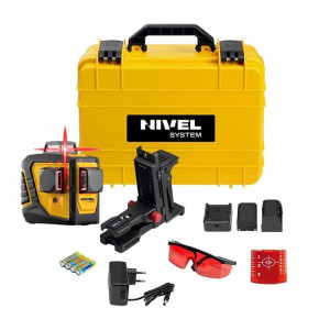 Laser budowlany krzyżowy CL3D 3x360 NIVEL System