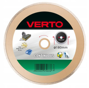 Tarcza diamentowa do płytek 180 x 22.2 mm VERTO