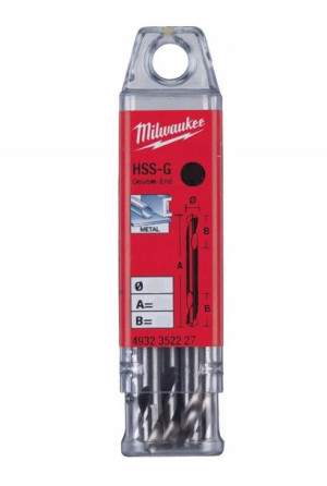 Wiertło do metalu 10 szt 5,0 dwustronne MILWAUKEE