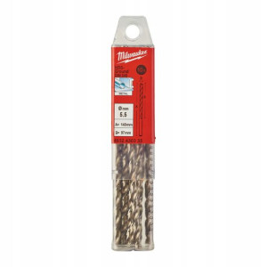 Długie wiertło do metalu 5,5 139mm 10szt MILWAUKEE