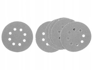 Krążek ścierny na rzep NO-FILL 5szt. 125x40gr LUNA