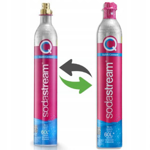 Wymiana pustego cylindra SodaStream Quick Connect