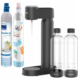 Saturator do wody PHILIPS, butelka, gaz CO2 GasUp