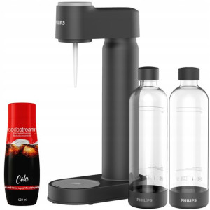 Saturator PHILIPS z 2 butelki 1L + SODASTREAM COLA