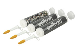 Puste tuby 310 mm Wolfcraft do mas 3 szt