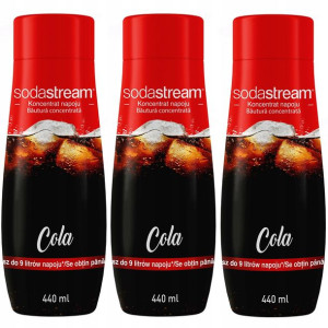 SODASTREAM Syrop koncentrat do saturatora 3x COLA