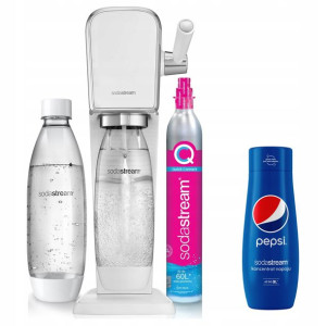 SODASTREAM Saturator ART biały + PEPSI