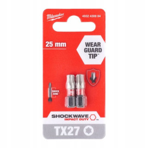 Bit Shockwave TX27 25mm-2szt. Milwaukee