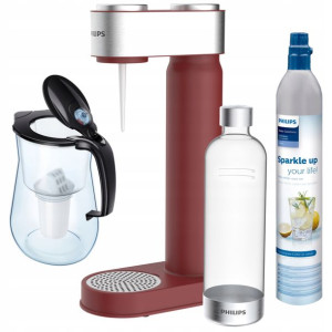 Saturator CO2 PHILIPS + filtr do wody AQUAPHOR
