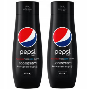 SODASTREAM Zestaw koncentratów 2 x PEPSI MAX