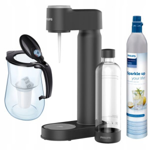 Saturator syfon CO2 do wody PHILIPS +filtr do wody