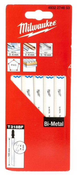 Brzeszczoty do metalu uniwersalne .MILWAUKEE