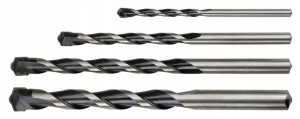 Wiertła do betonu 4x4-10mm koń motylkowa GRAPHITE
