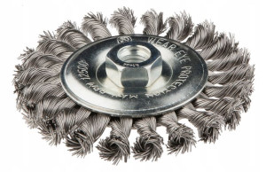 Szczotka druciana 115 mm x M14 INOX GRAPHITE