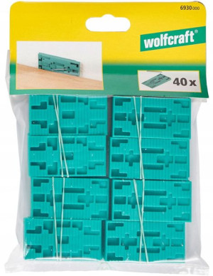 Kliny dylatacyjne Wolfcraft 40 szt.