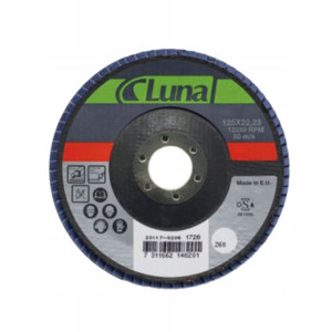 Ściernica lamelkowa listkowa 125x22,23 gr 60 Luna