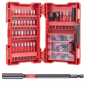 Zestaw bitów 4932471587 70szt + uchwyt MILWAUKEE
