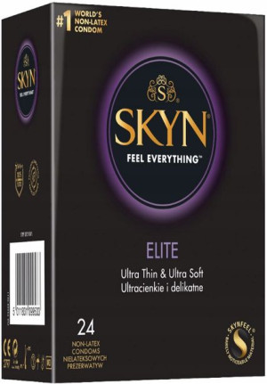 Prezerwatywy Ultracienkie Skyn Elite 24 Szt.