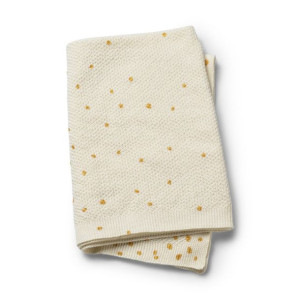ELODIE DETAILS Kocyk Dzianinowy Oeko-Tex Gold Shimmer