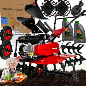 Potężna Glebogryzarka Spalinowa Hortmasz Dzik Xxxl