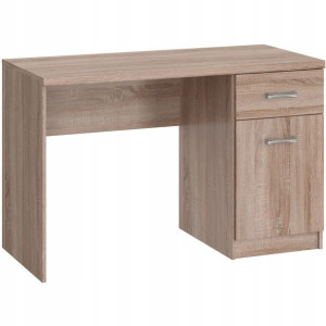 Biurko Sofia 1d1s 120cm Dąb Sonoma Mafmeble