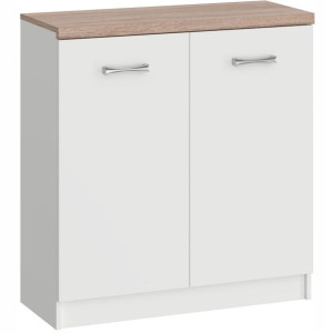 Komoda Szafka Sofia 2d 80cm Biała Mafmeble