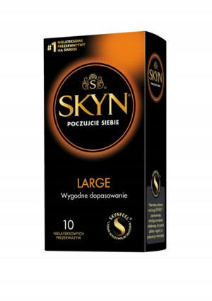 Prezerwatywy Skyn Large Nielateksowe 10 szt