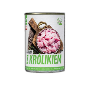 BULT TufTuf Mokra karma dla psa z królikiem 800g