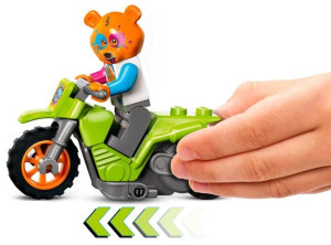 LEGO City 60356 Motocykl kaskaderski z niedźwiedziem