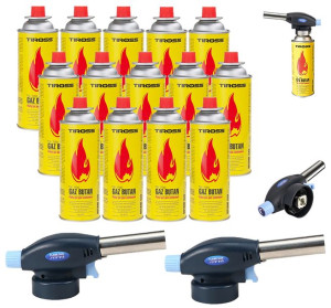 x2 PALNIK GAZOWY 915 na KARTUSZ opalarka + GAZ x14