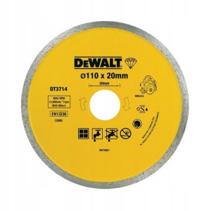 Tarcza Diamentowa Do Cięcia Płytek 110*20mm Dewalt