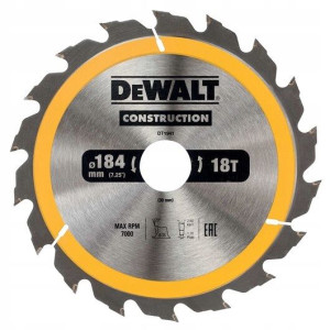 Piła Tarczowa Do Drewna 184/30mm, Dt1941-qz Dewalt