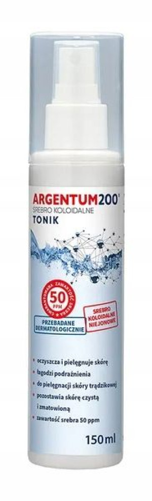 AURA ARGENTUM 200 srebro koloidalne 50ppm-150ml