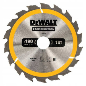 Dewalt Tarcza Do Drewna 190x30mm Dt1943-qz