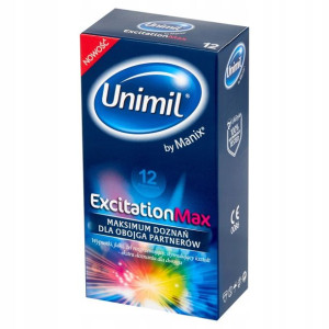 Prezerwatywy Unimil ExcitationMax 12 szt