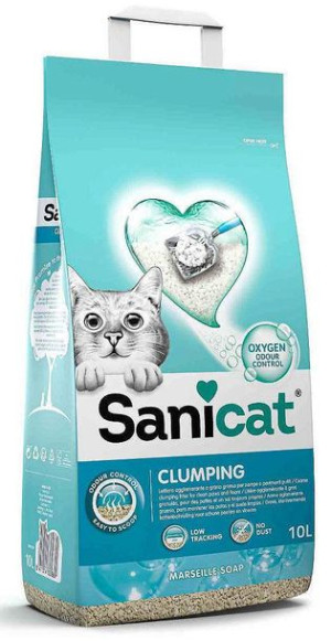 SANICAT CLUMPING + Marsella soap 10L
