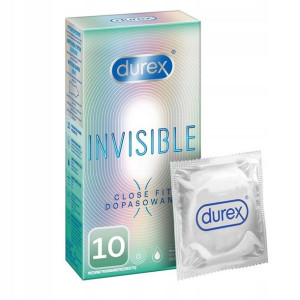 Prezerwatywy Durex Invisible Close Fit 10 szt
