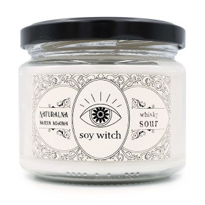 Świeczka sojowa zapachowa w szkle Whisky sour