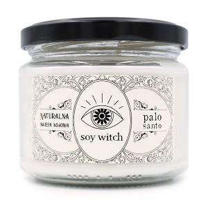 Świeczka sojowa zapachowa w szkle Palo Santo